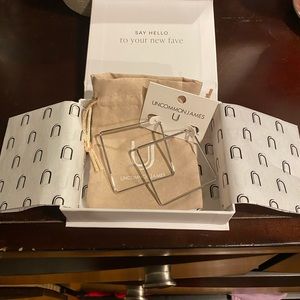 Uncommon James Boss lady earrings- brand new, never worn